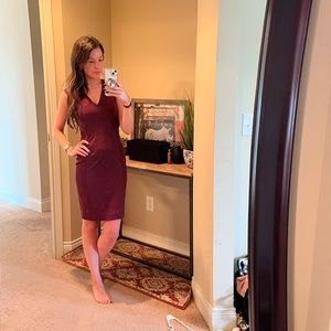 h&m 2 professional mauve dress. Great for work attire or a fancy night out!